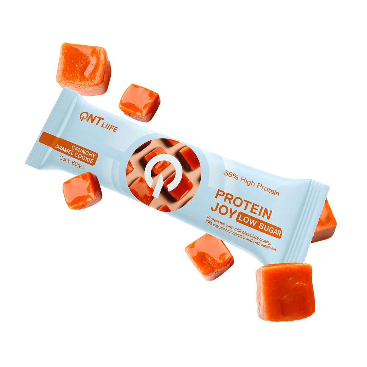 QNT Protein Joy Bar Crunchy Caramel Cookie