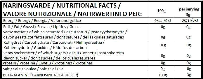 Self Omninutrition Beta-Alanine