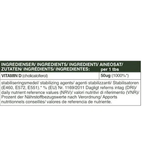 Self Omninutriton Vitamin D