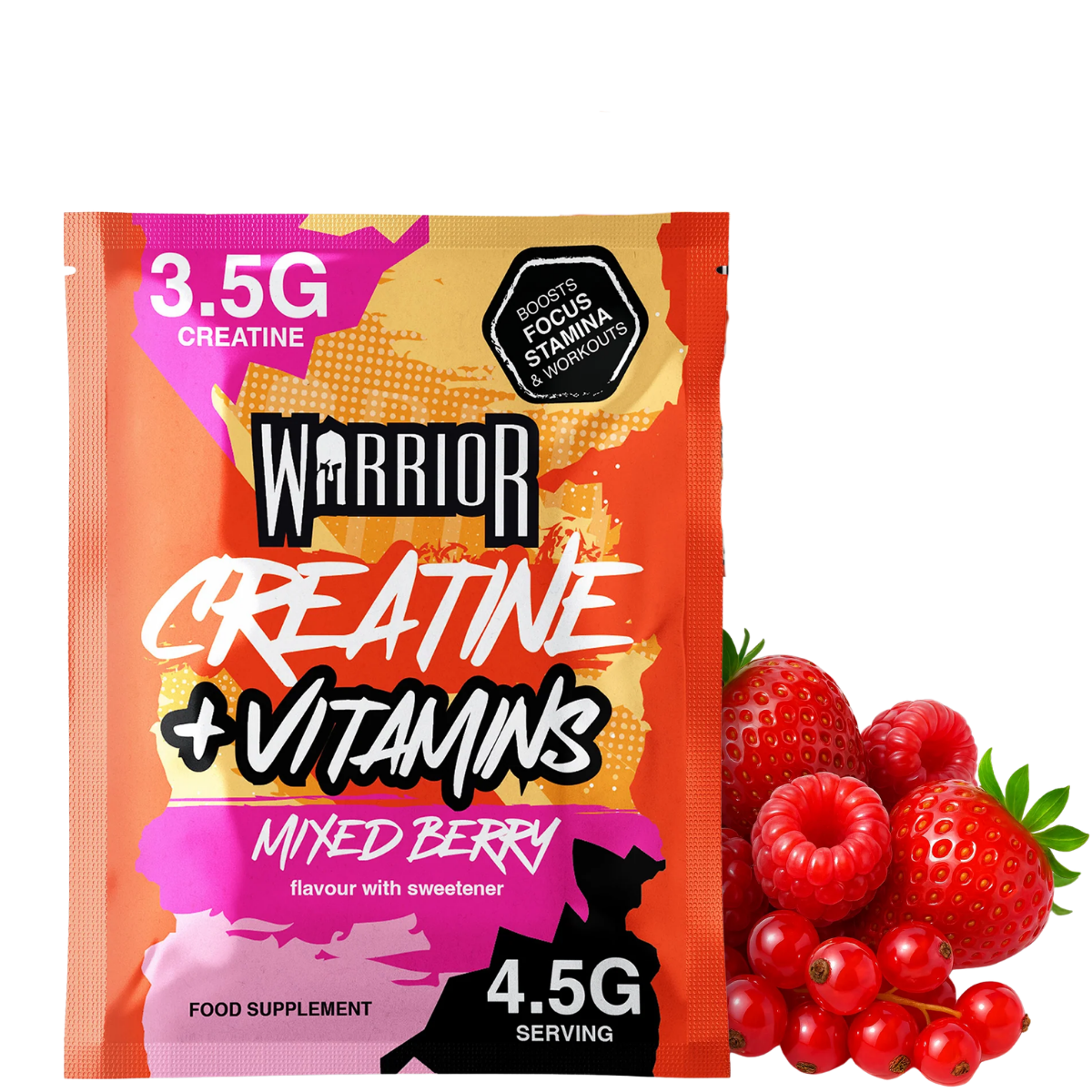 Warrior Creatine Plus Vitamins - Muscle Freak