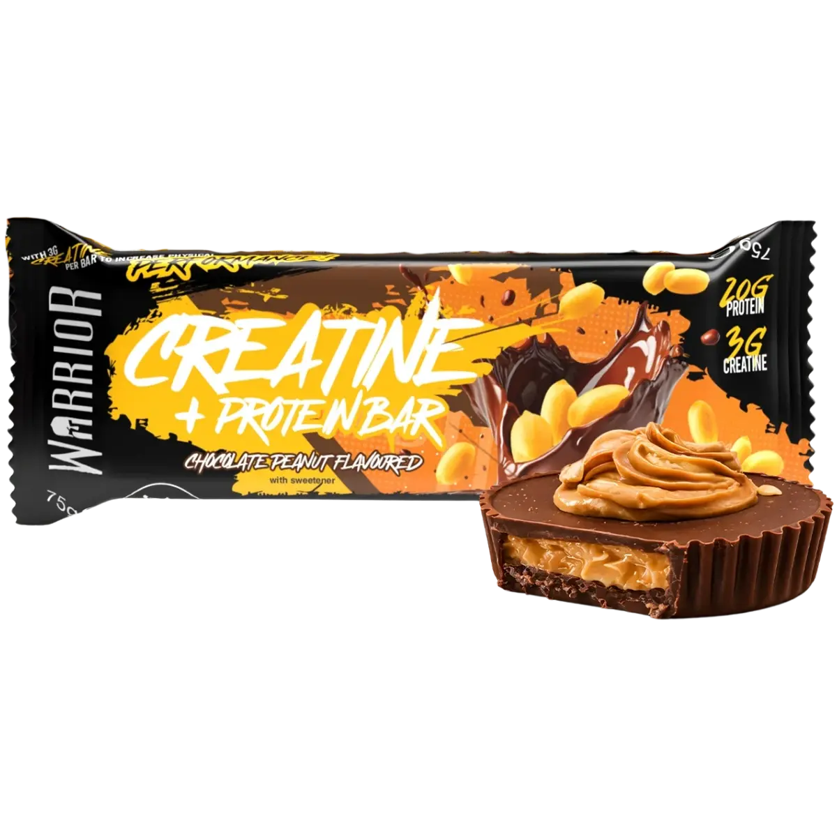 Warrior Creatine Protein Bar - Muscle Freak