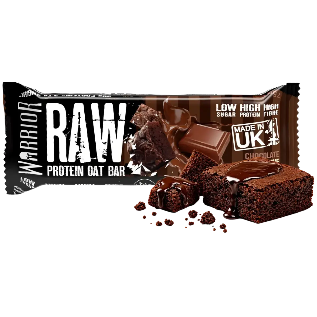 Warrior Raw Protein Flapjack - Muscle Freak