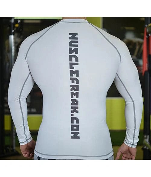 Muscle Freak Rashguard "White" | Muscle Freak