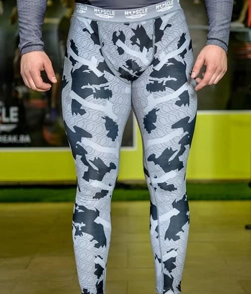 Muscle Freak Man Leggings "MILITARY" | Muscle Freak