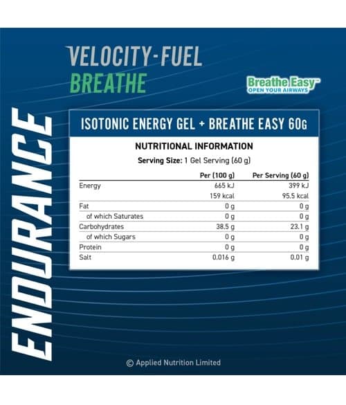 Applied Endurance Isotonic Energy GEL - BREATHE